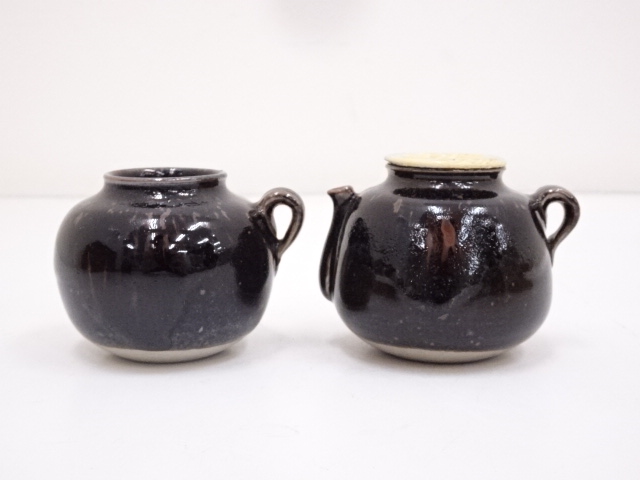 道具 ] - 道具 古瀬戸釉四滴茶入 □z | ネットショップ圭 netshop Kei
